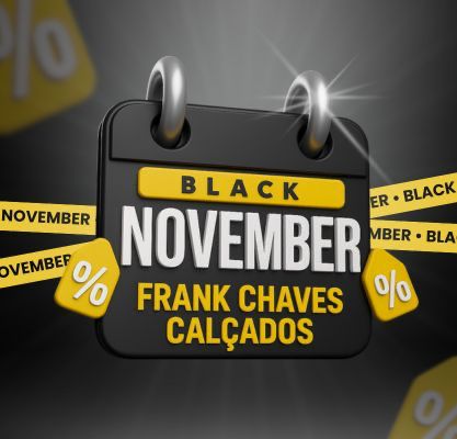 Black November FrankChaves Calçados — mês inteiro de ofertas